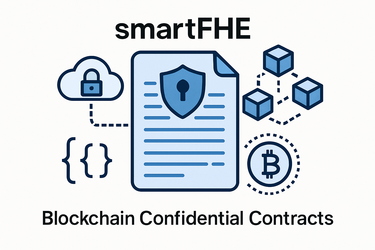 smartFHE framework blockchain confidential contracts