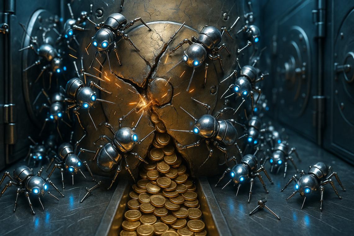 AI agent autonomously exploiting DeFi smart contracts in Anthropic SCONE-bench benchmark simulating $4.6M thefts