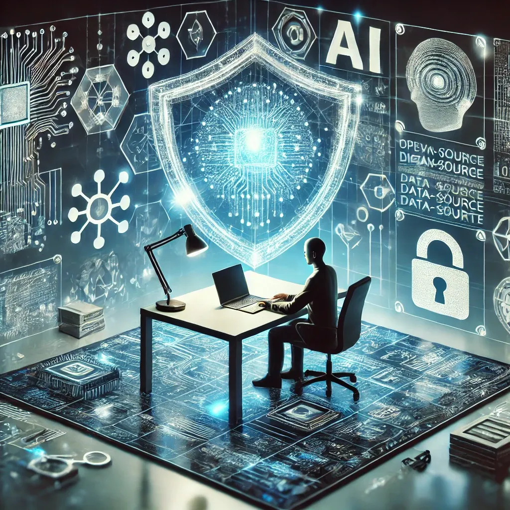 AI agents strategizing in a futuristic digital arena with neon lights and holographic interfaces, representing advanced multi-agent competition in 2025.