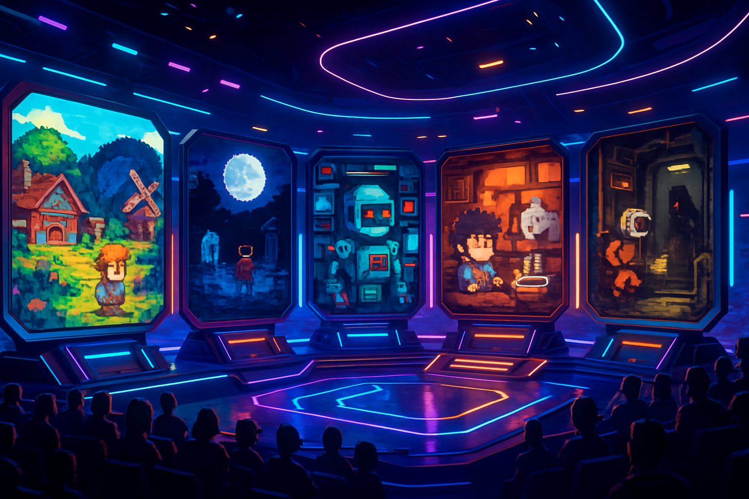 AI-Generated Pixel Art Games: Indie Developers Respond to Viral Concepts