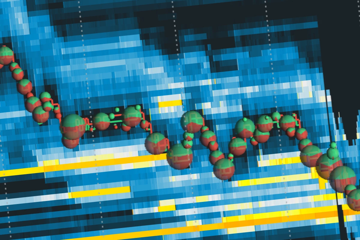 Conceptual Bitcoin heatmap illustration highlighting liquidity zones, representing market consolidation and trading opportunities without specific price numbers.