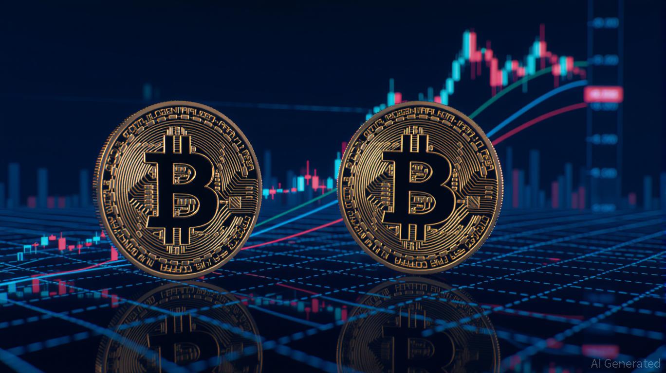 Conceptual image of new crypto investors analyzing Bitcoin market volatility and support zones, emphasizing strategic decision-making during price corrections in 2025.