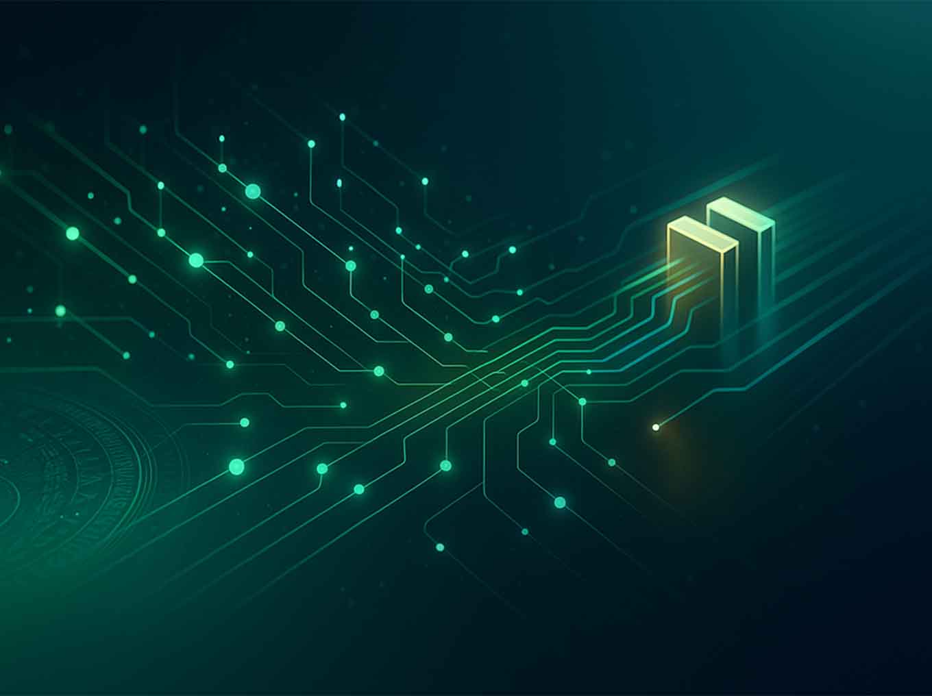 Digital dollar stablecoin secured in a vault with US Treasury bills, symbolizing GENIUS Act reserve requirements and compliance