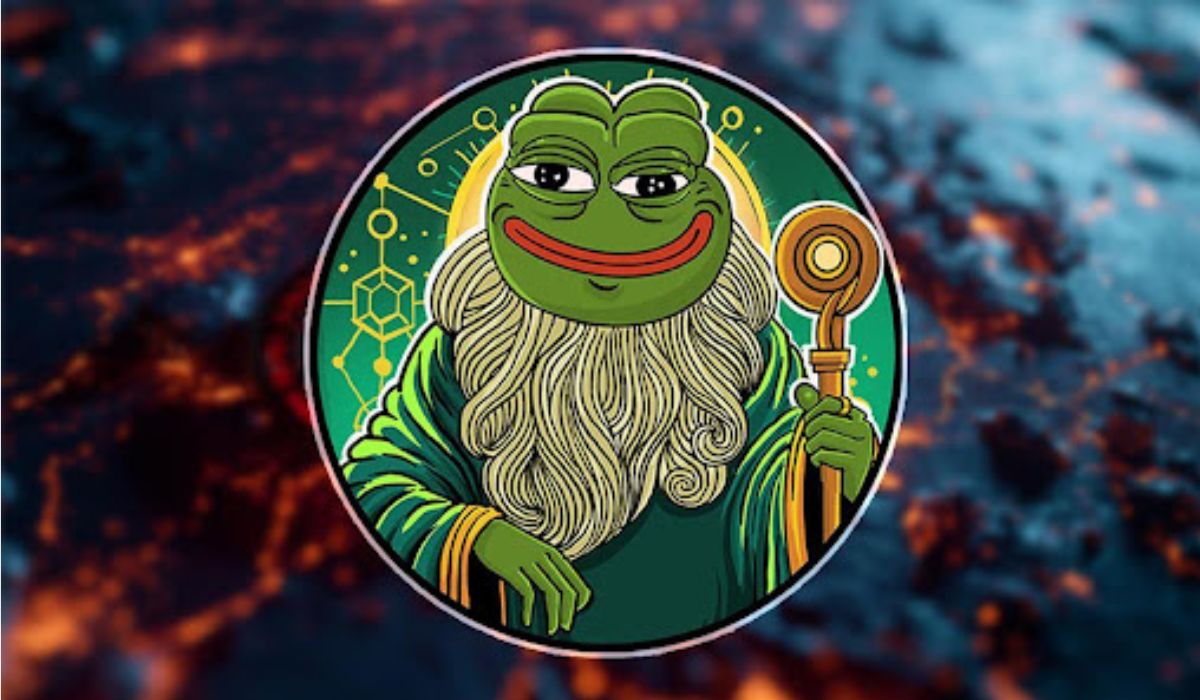 Conceptual illustration showing the CeFi Index providing stability compared to volatile altcoins like PEPE, symbolized by steady institutional investors versus fluctuating crypto icons