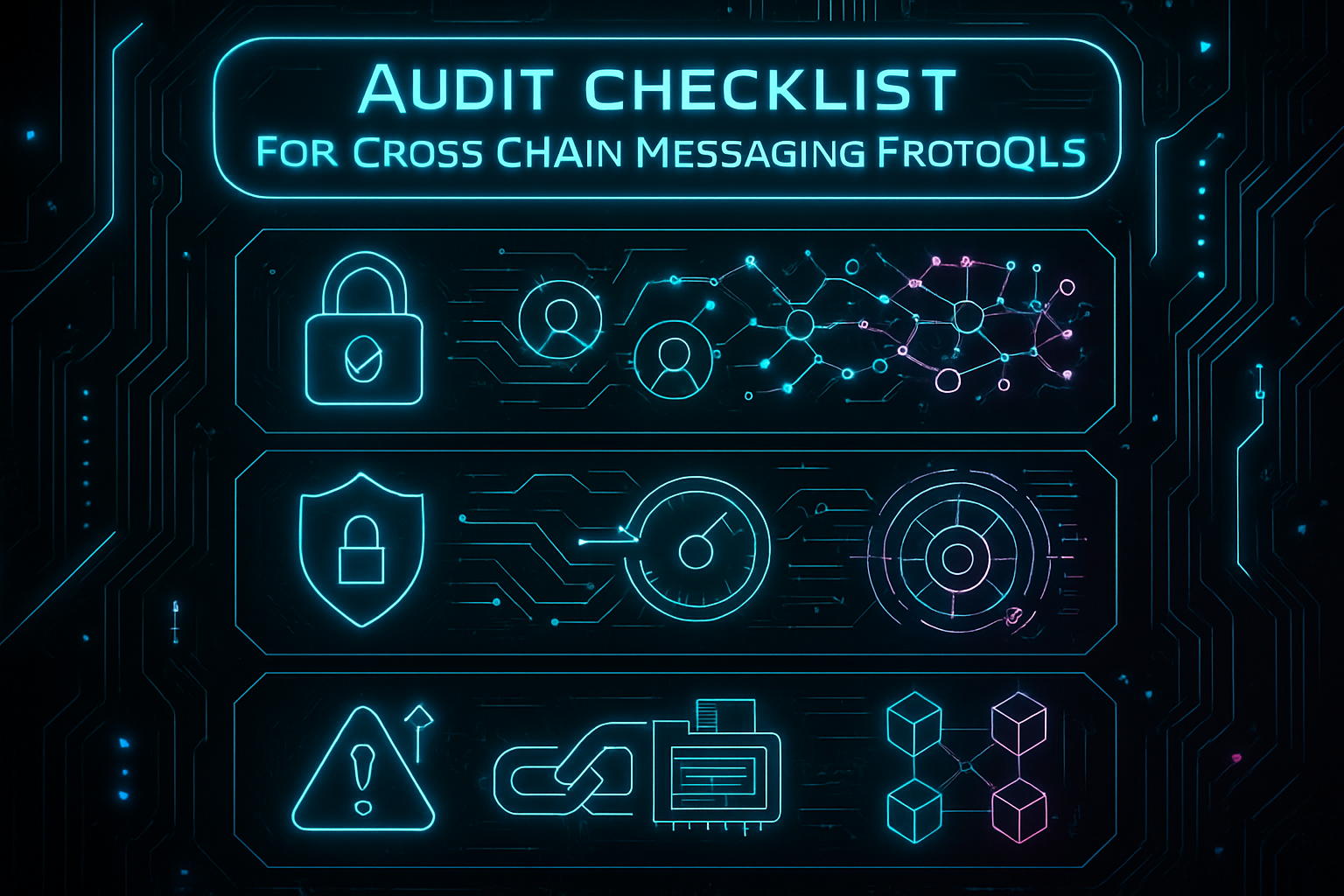 Audit Checklist for Cross-Chain Messaging Protocols