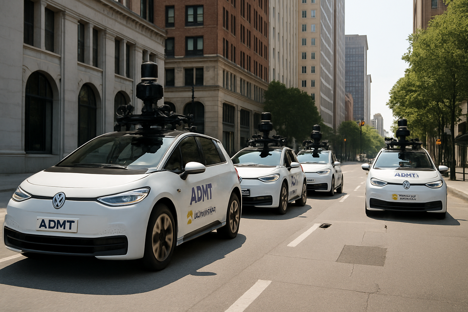 Volkswagen ADMT autonomous vehicles mapping city streets with Hivemapper DePIN blockchain network