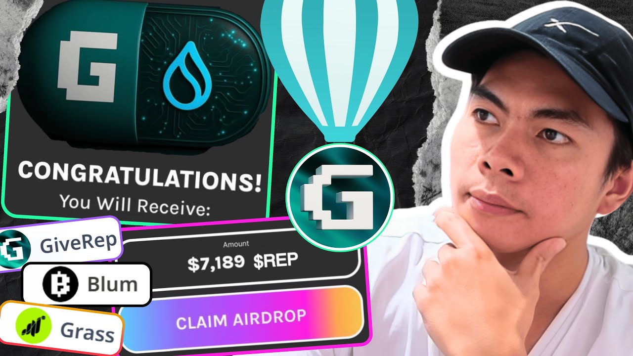 GiveRep REP token airdrop claim