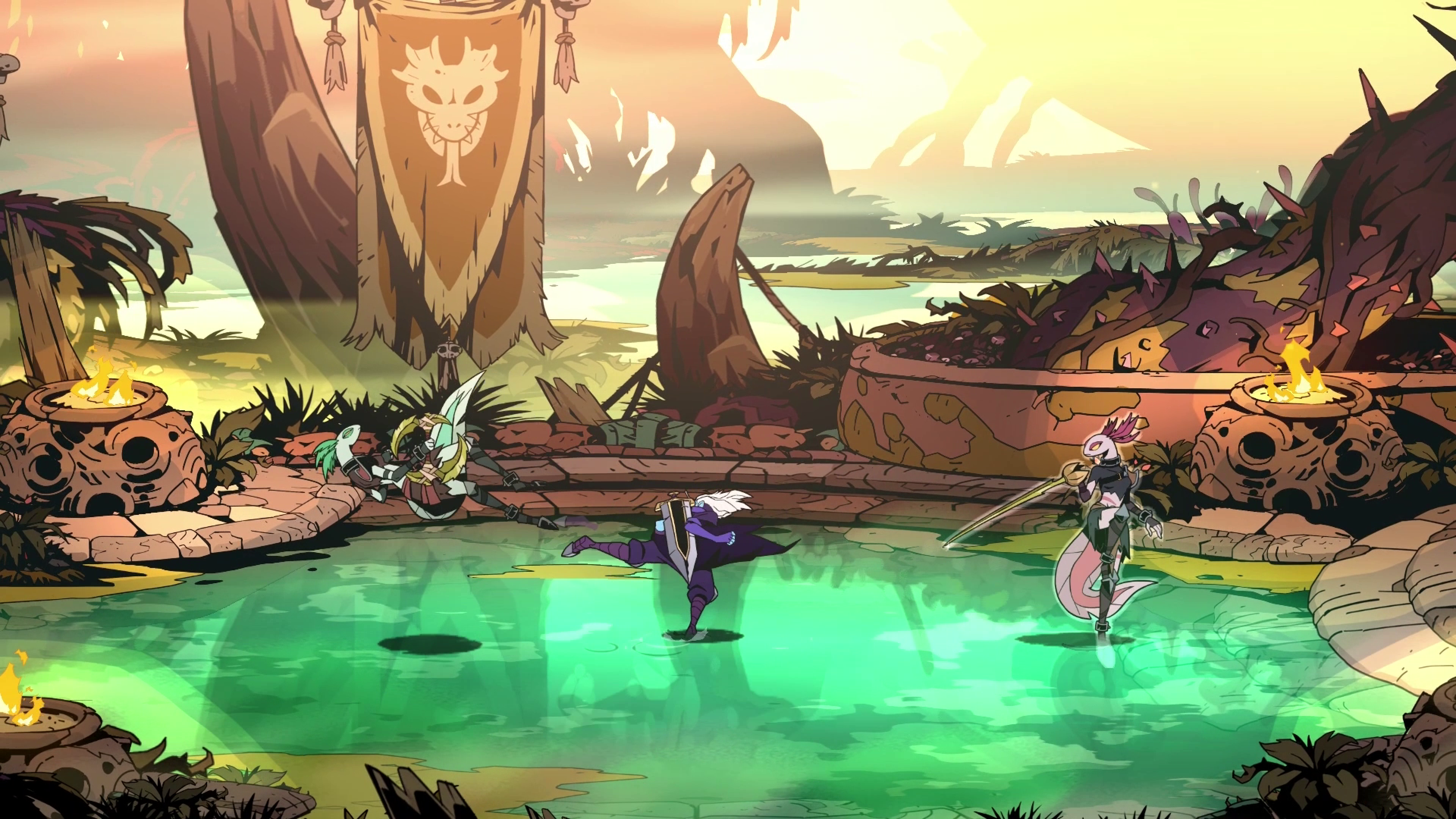 Absolum roguelike pixel art key art