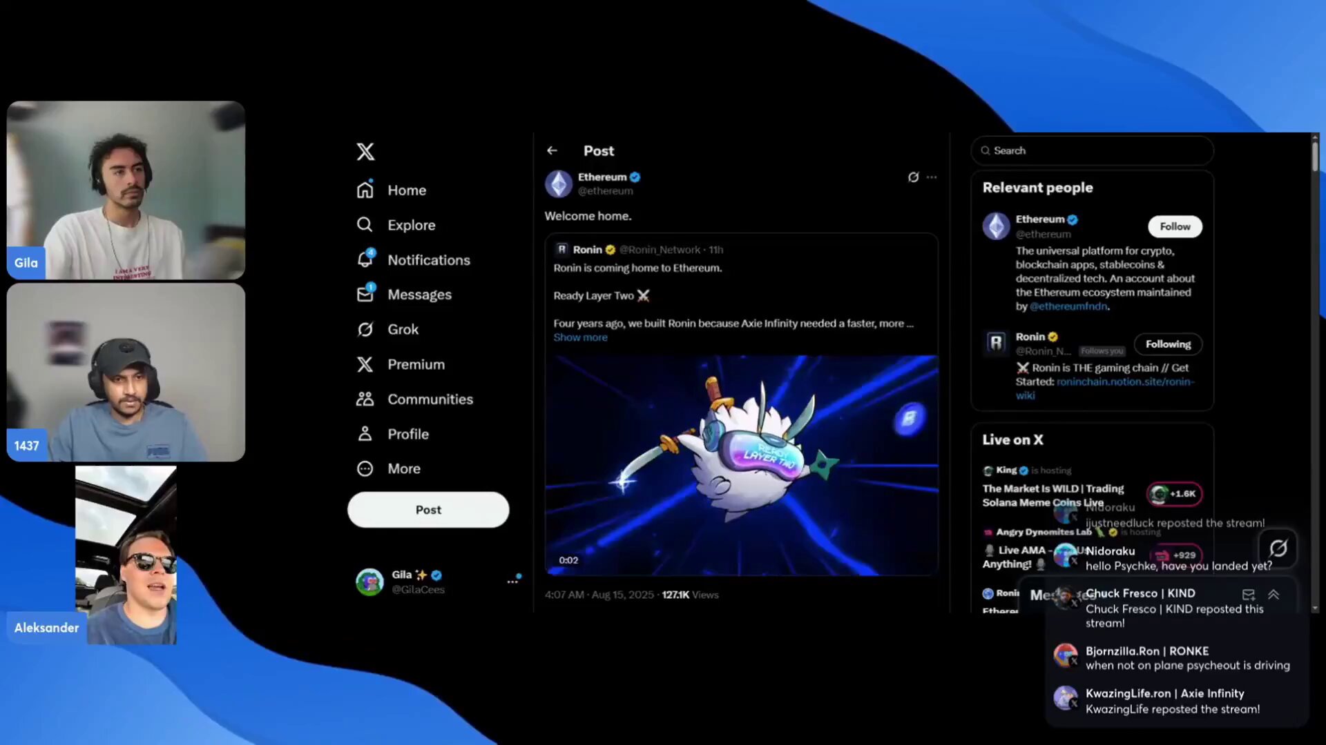 Ronin Network Ethereum L2 security