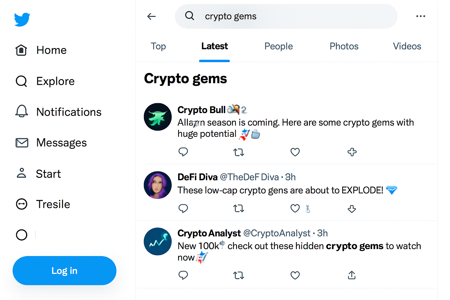 twitter advanced search crypto gems