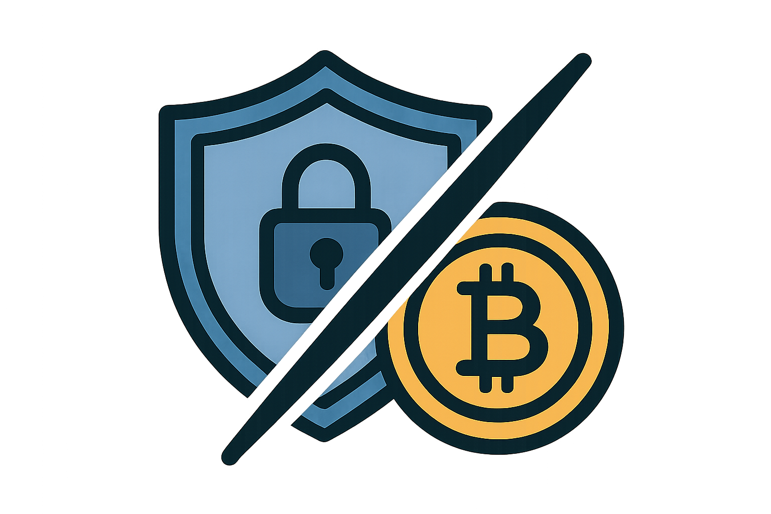 slashing mechanism crypto security icon
