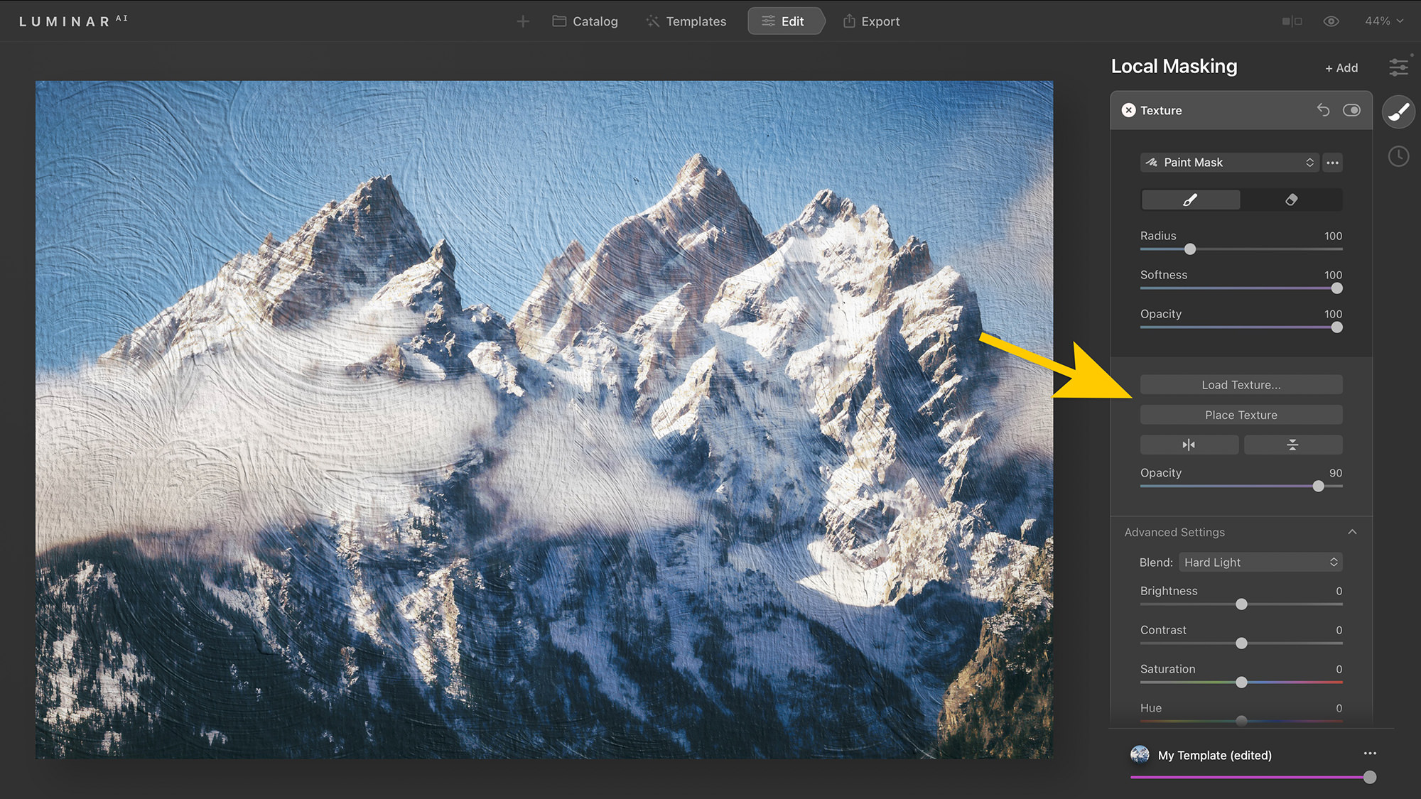 texture blending watermark example