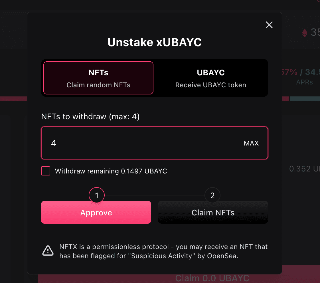 crypto token approval permissions interface