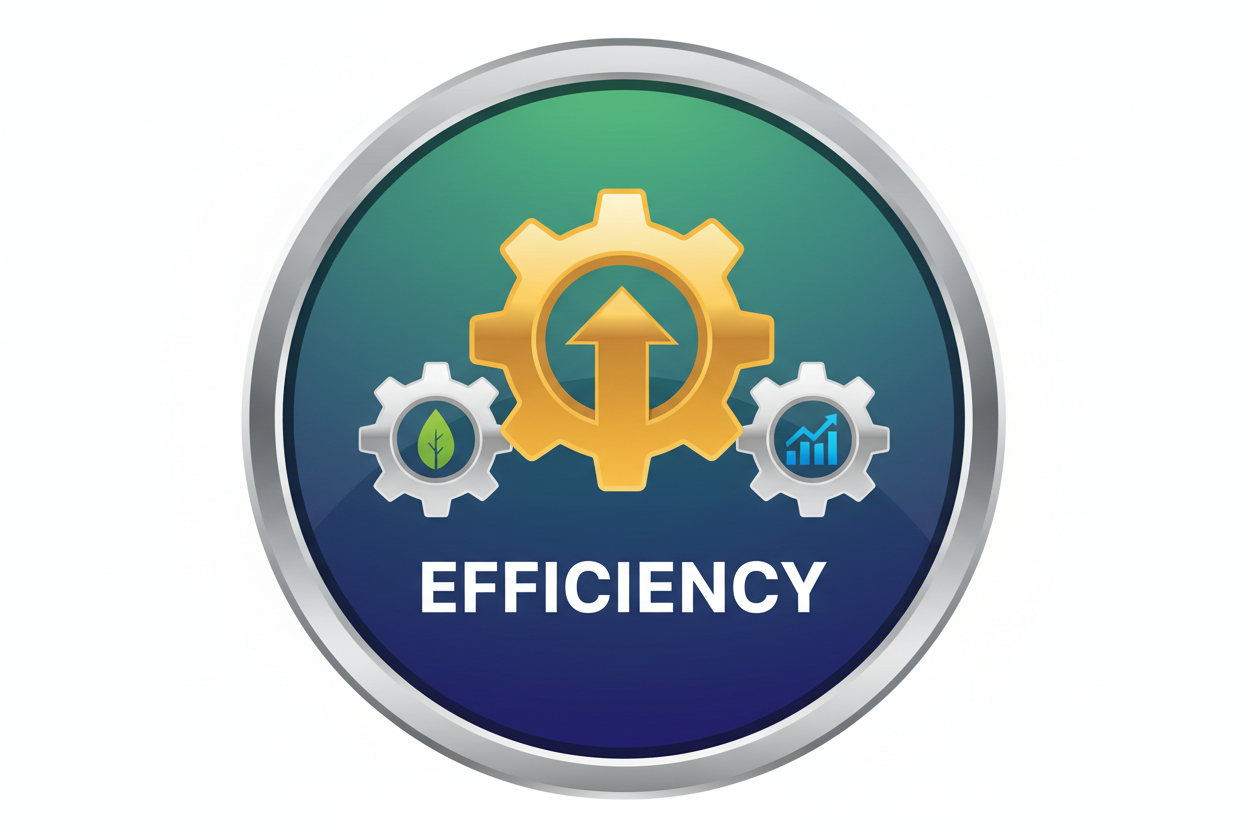 gear efficiency icon