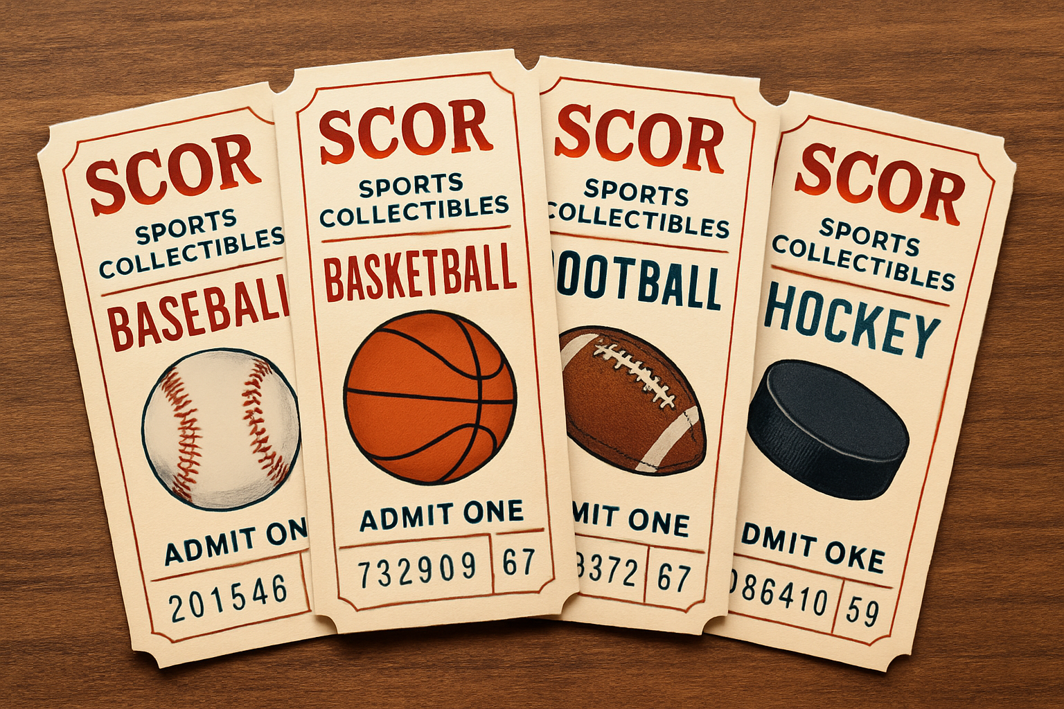 SCOR sports collectibles merch tickets