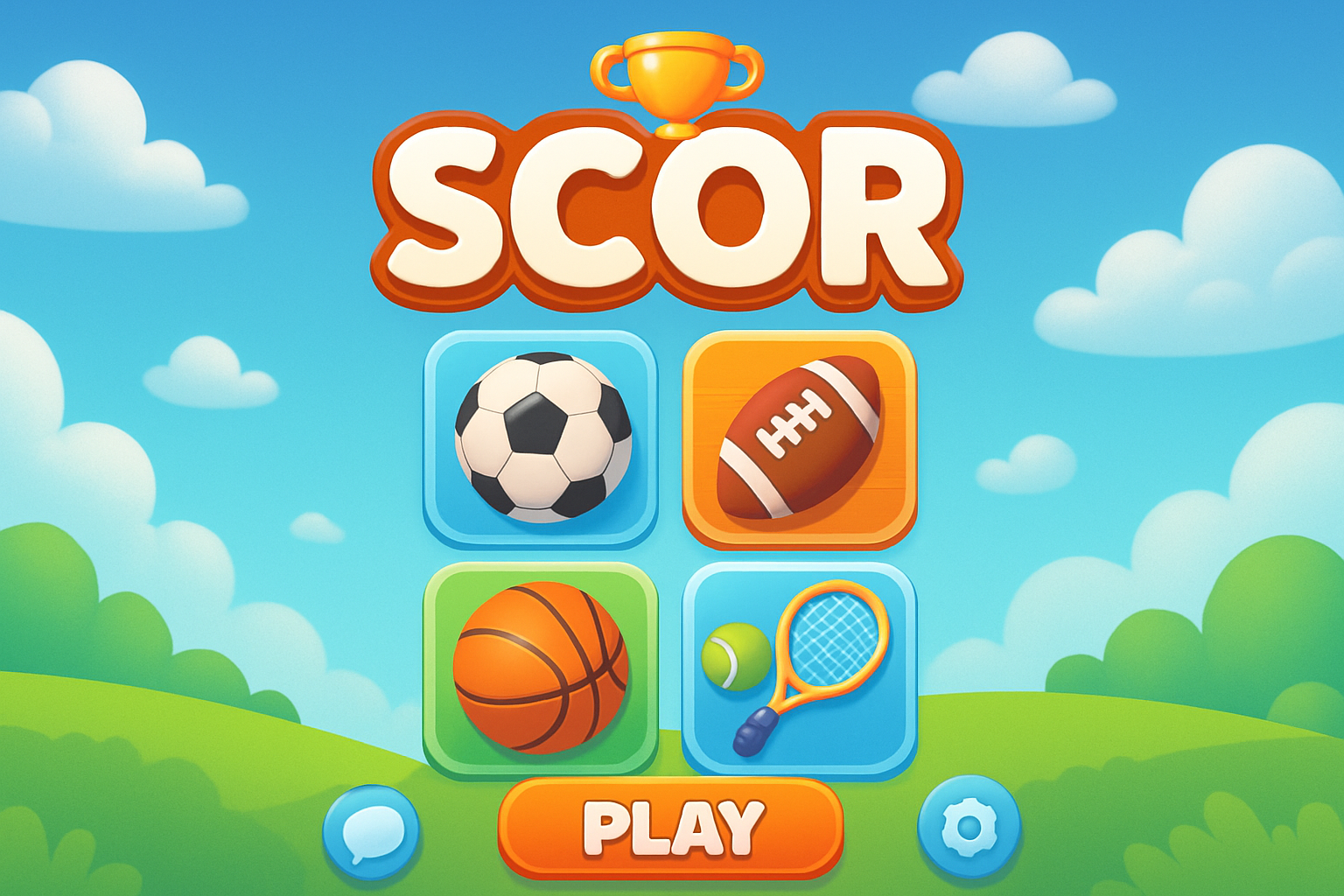 Sweet Telegram sports mini-games SCOR