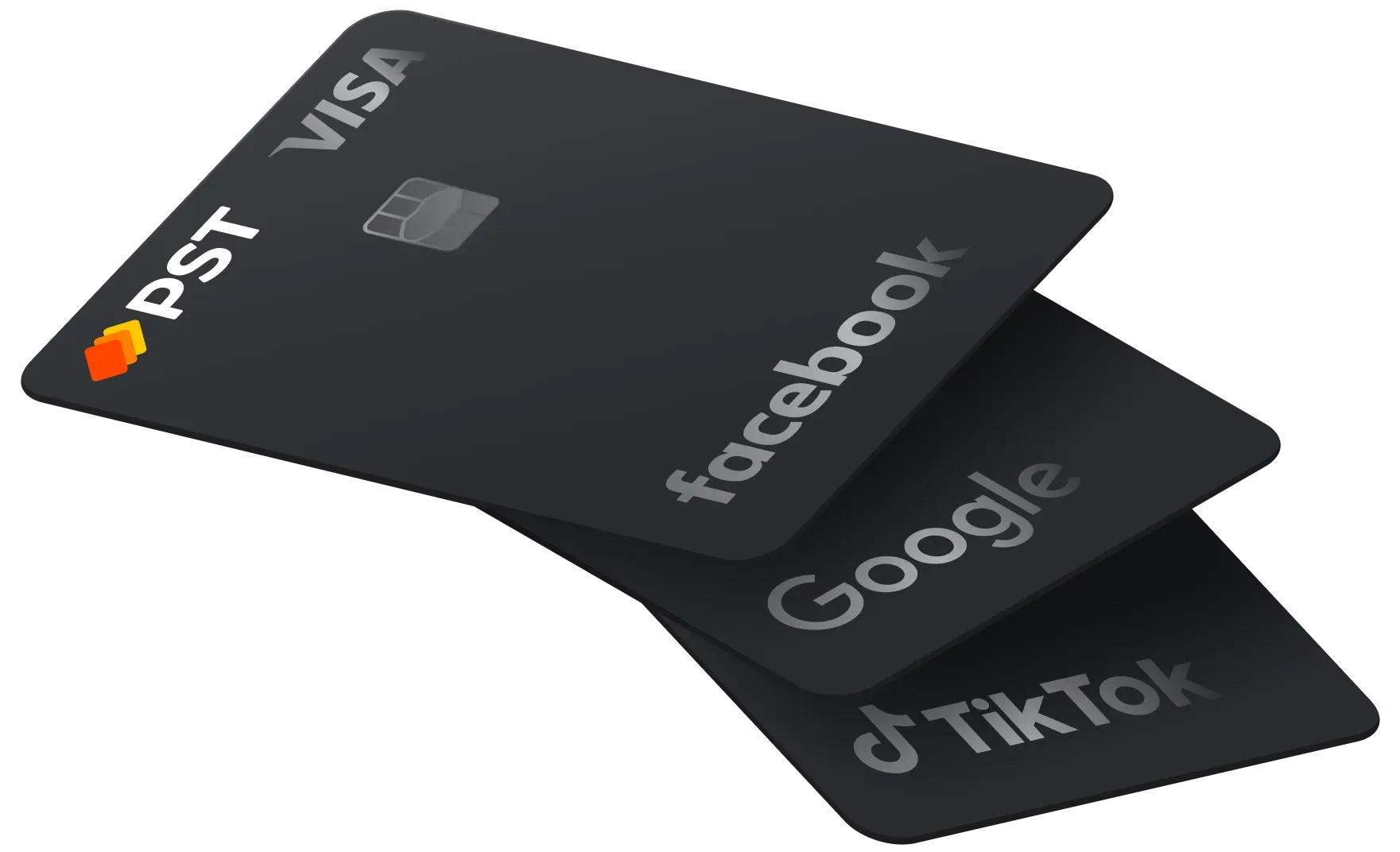 PST.NET anonymous Visa card crypto