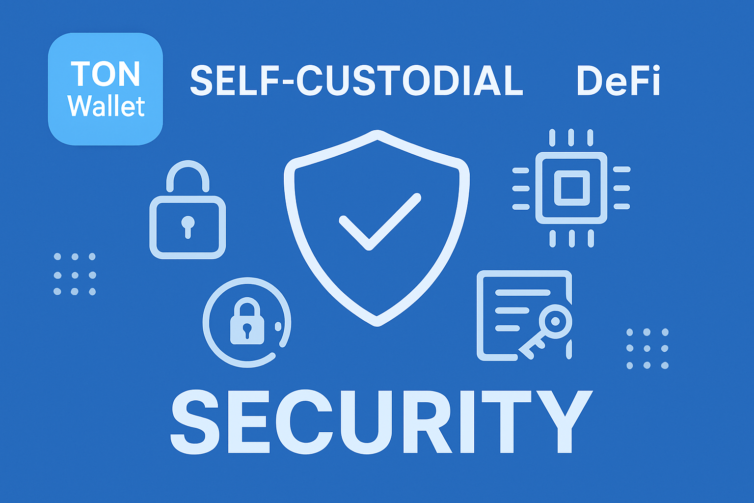 TON Wallet self-custodial DeFi security