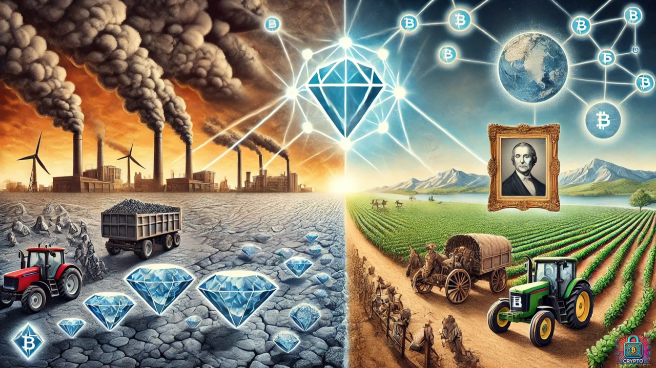 blockchain provenance tracking illustration