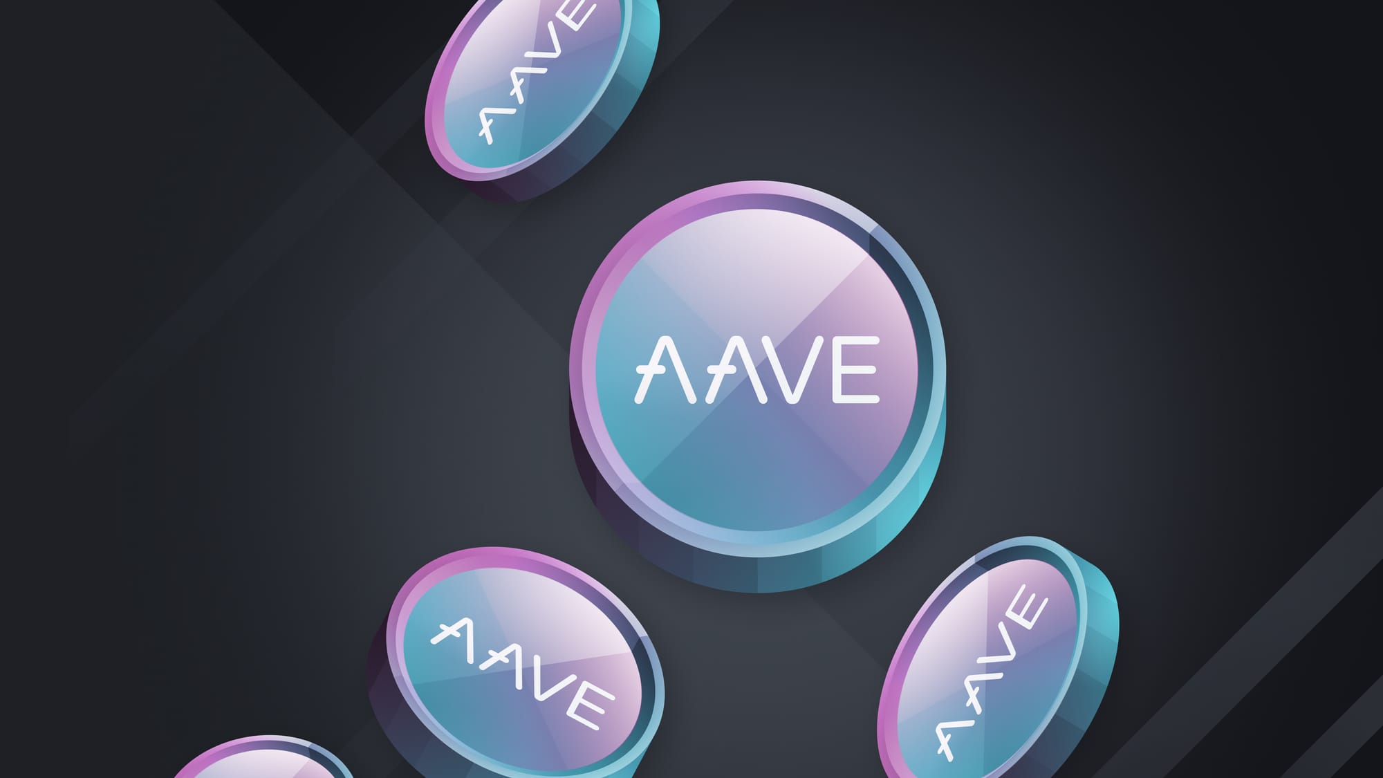 Aave DeFi protocol logo