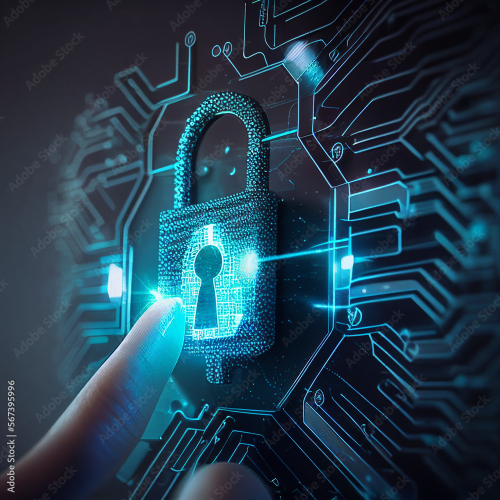 privacy data vault lock icon