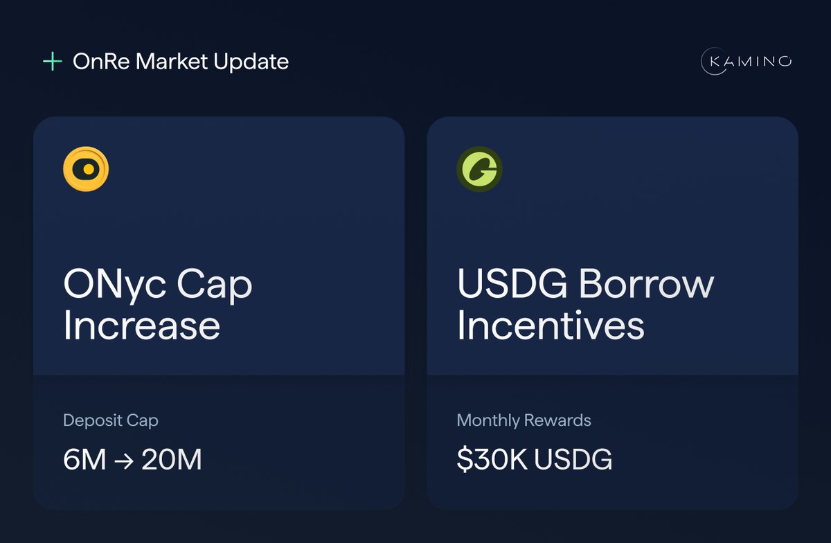 ONyc Kamino DeFi user incentives rewards