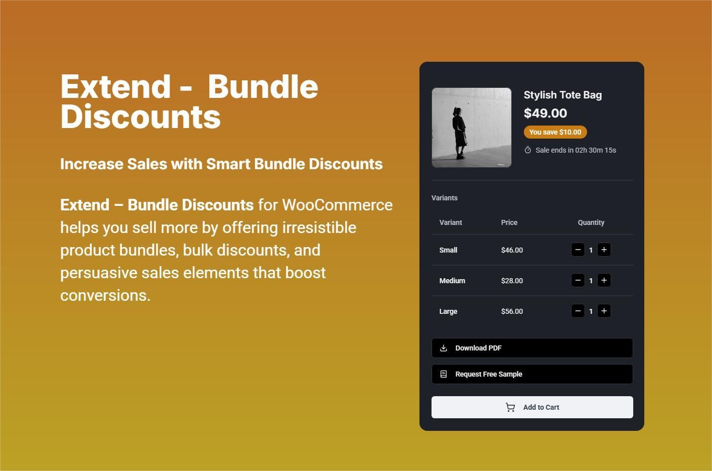 crypto upsell bundle WooCommerce