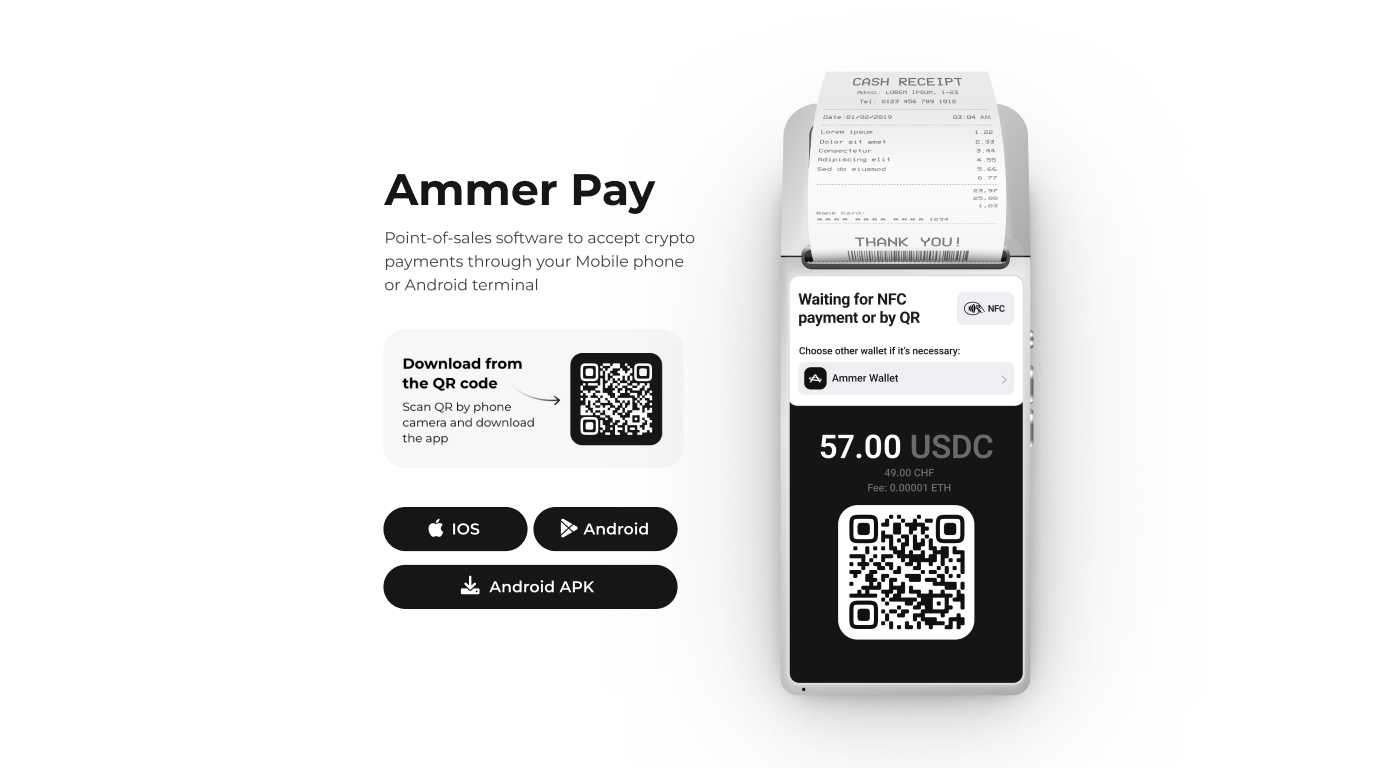crypto wallet QR code payment