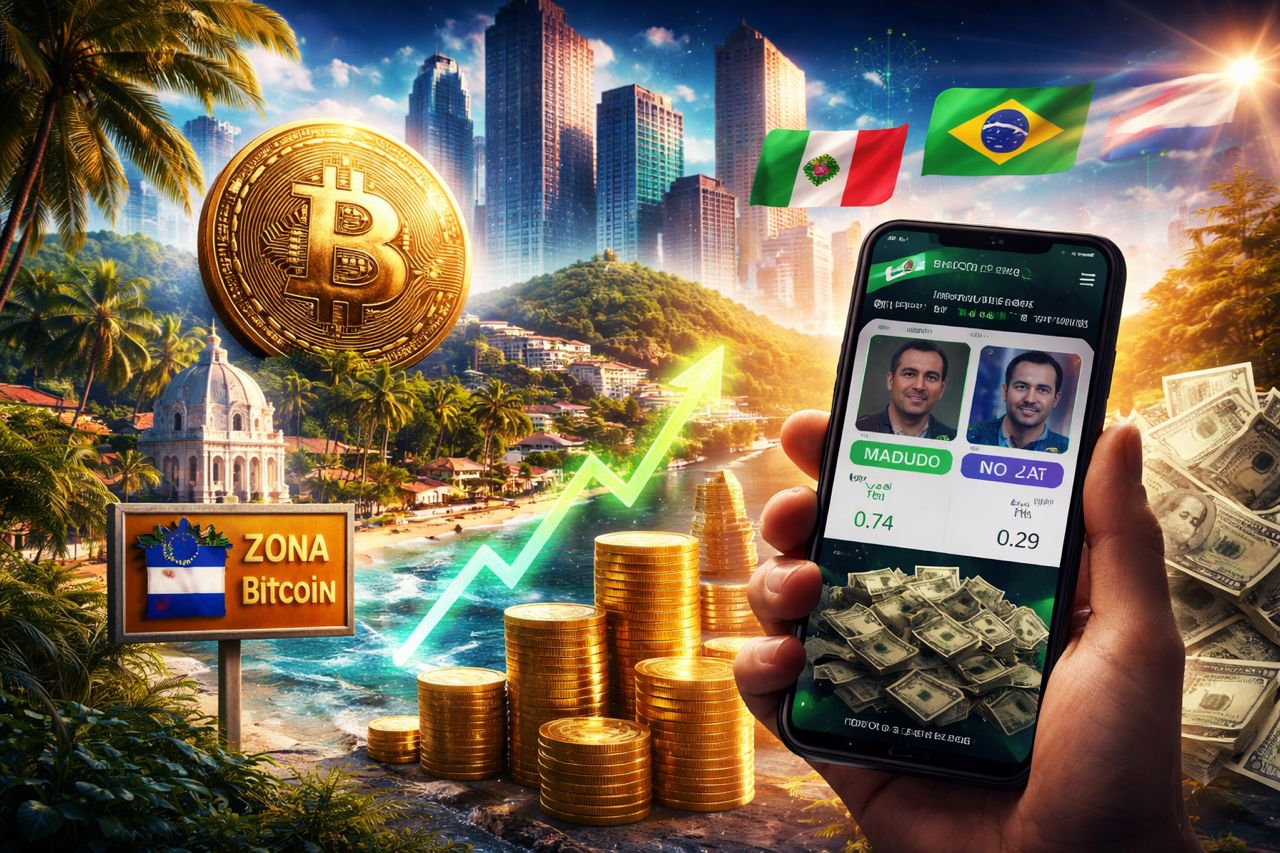geo-targeted crypto banner LATAM