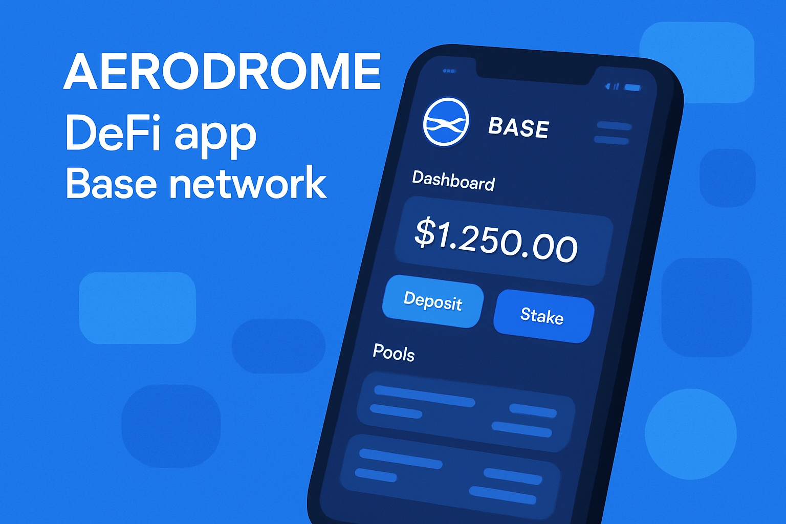 Aerodrome DeFi app Base network