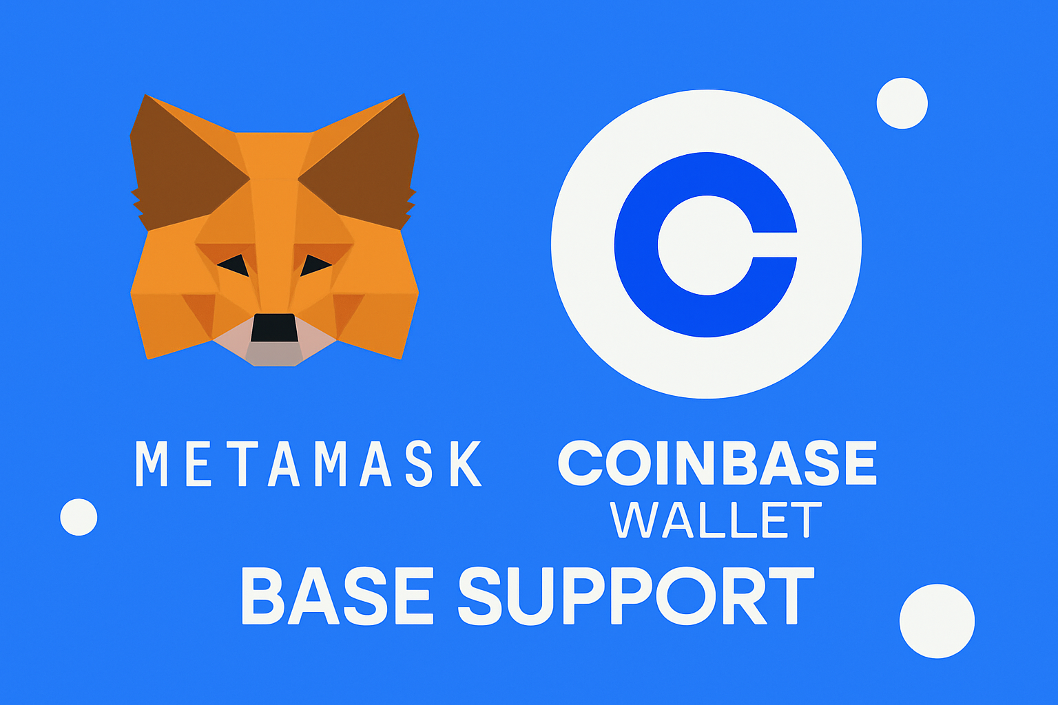 MetaMask and Coinbase Wallet Base support