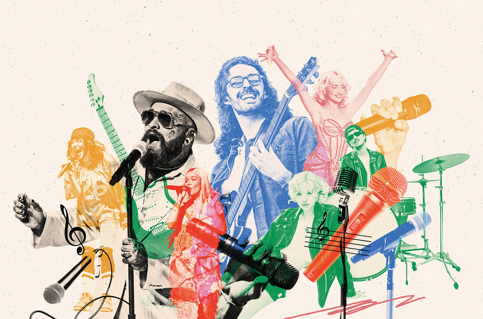 music investment barriers wall illustration