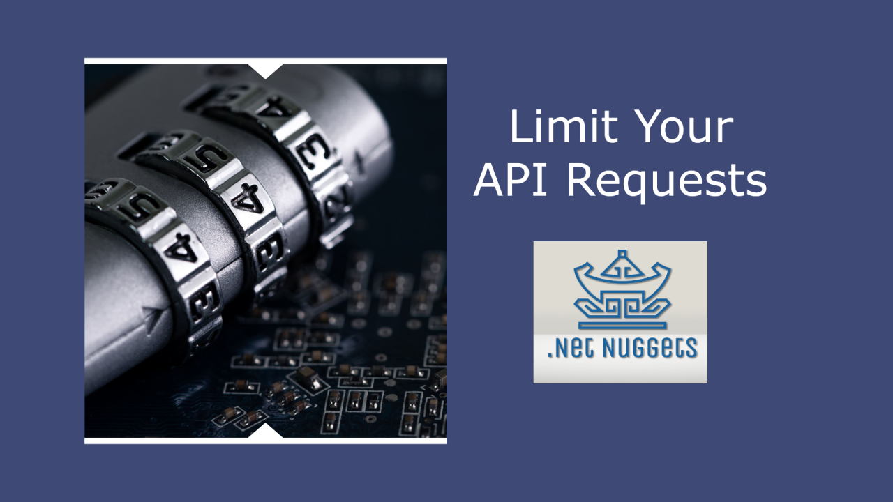 API rate limiting and input validation examples