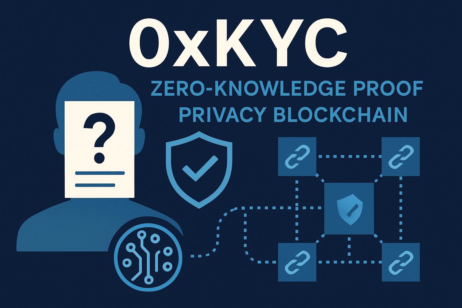 0xKYC zero-knowledge proof privacy blockchain