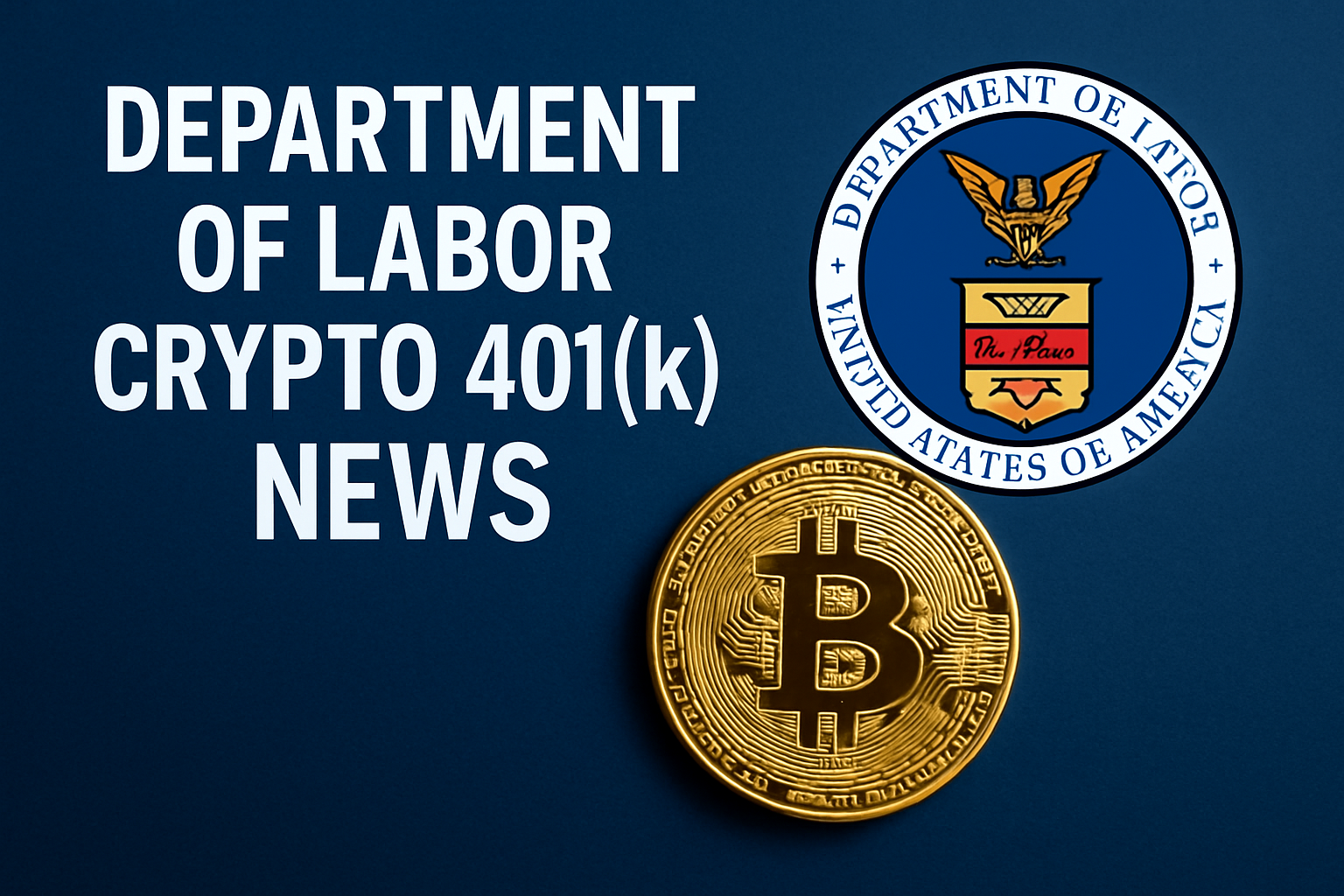 Department of Labor crypto 401k news