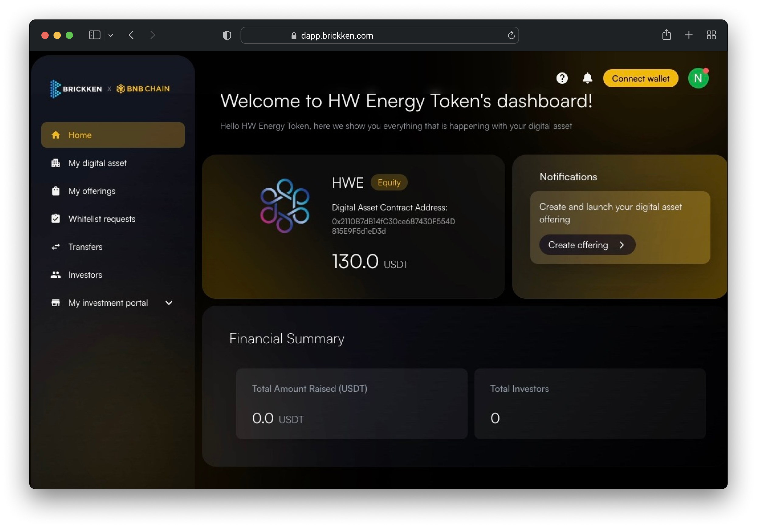 Brickken real estate tokenization platform