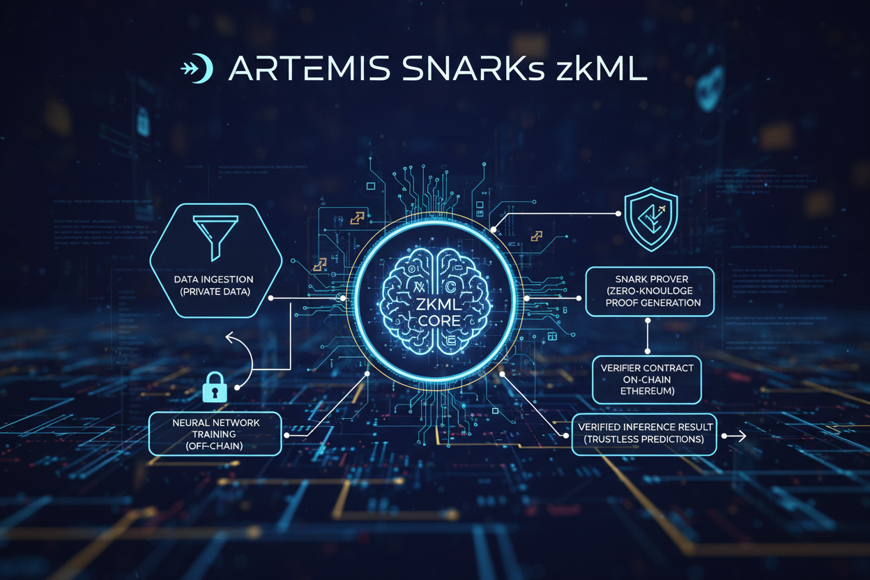 Artemis SNARKs zkML diagram