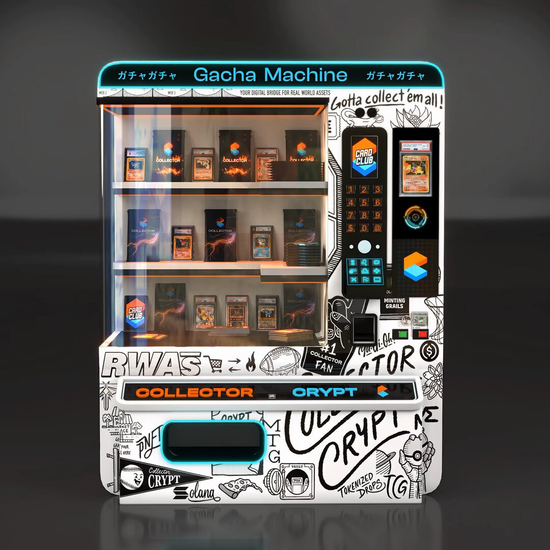 Collector Crypt Gacha Machine Pokémon NFT
