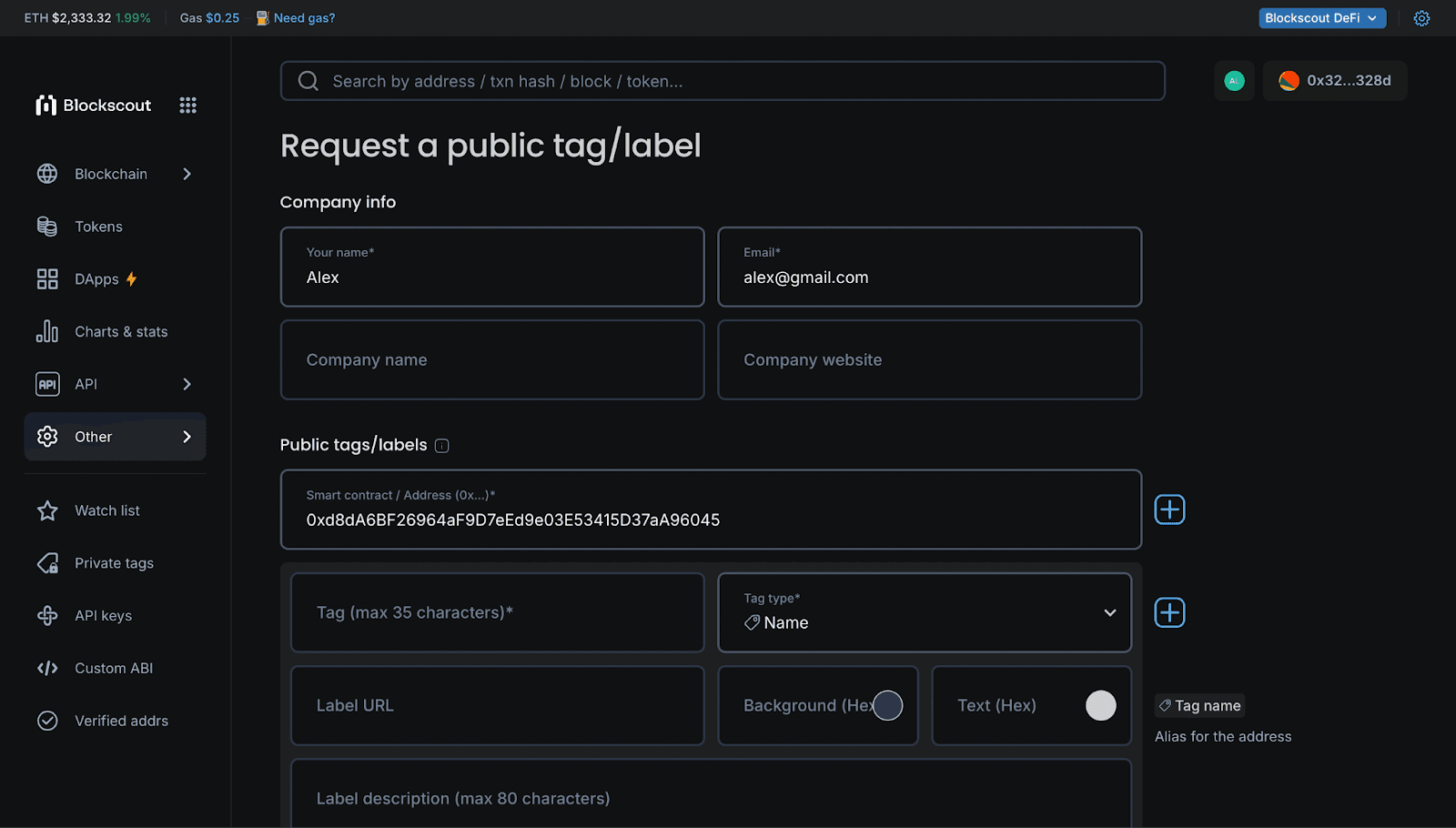 ConduitXYZ Blockscout blockchain explorer