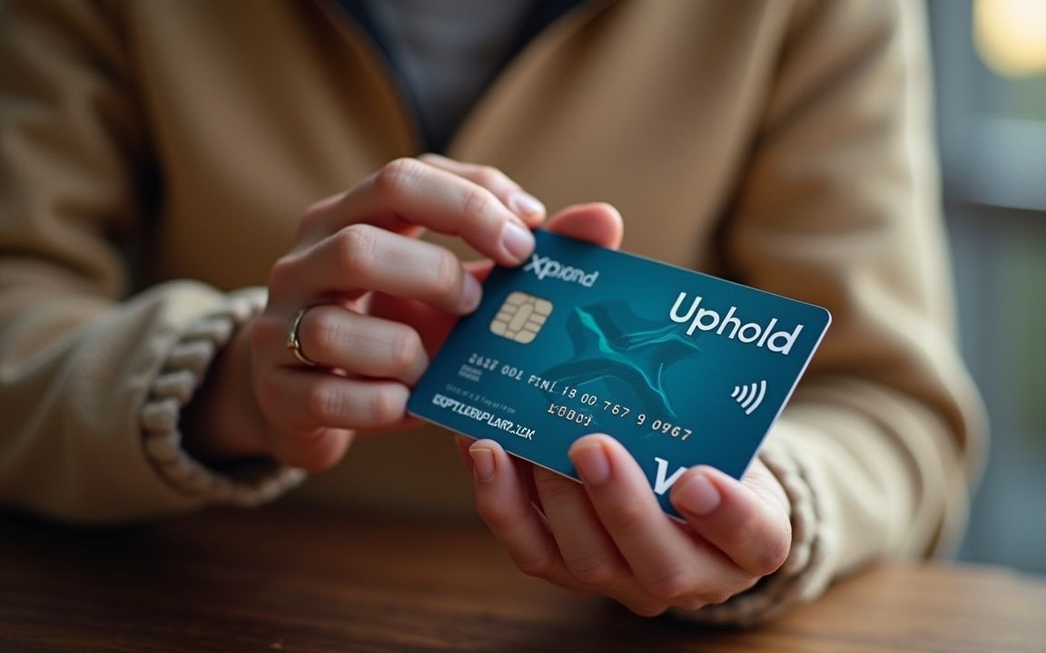 Uphold debit card USDC