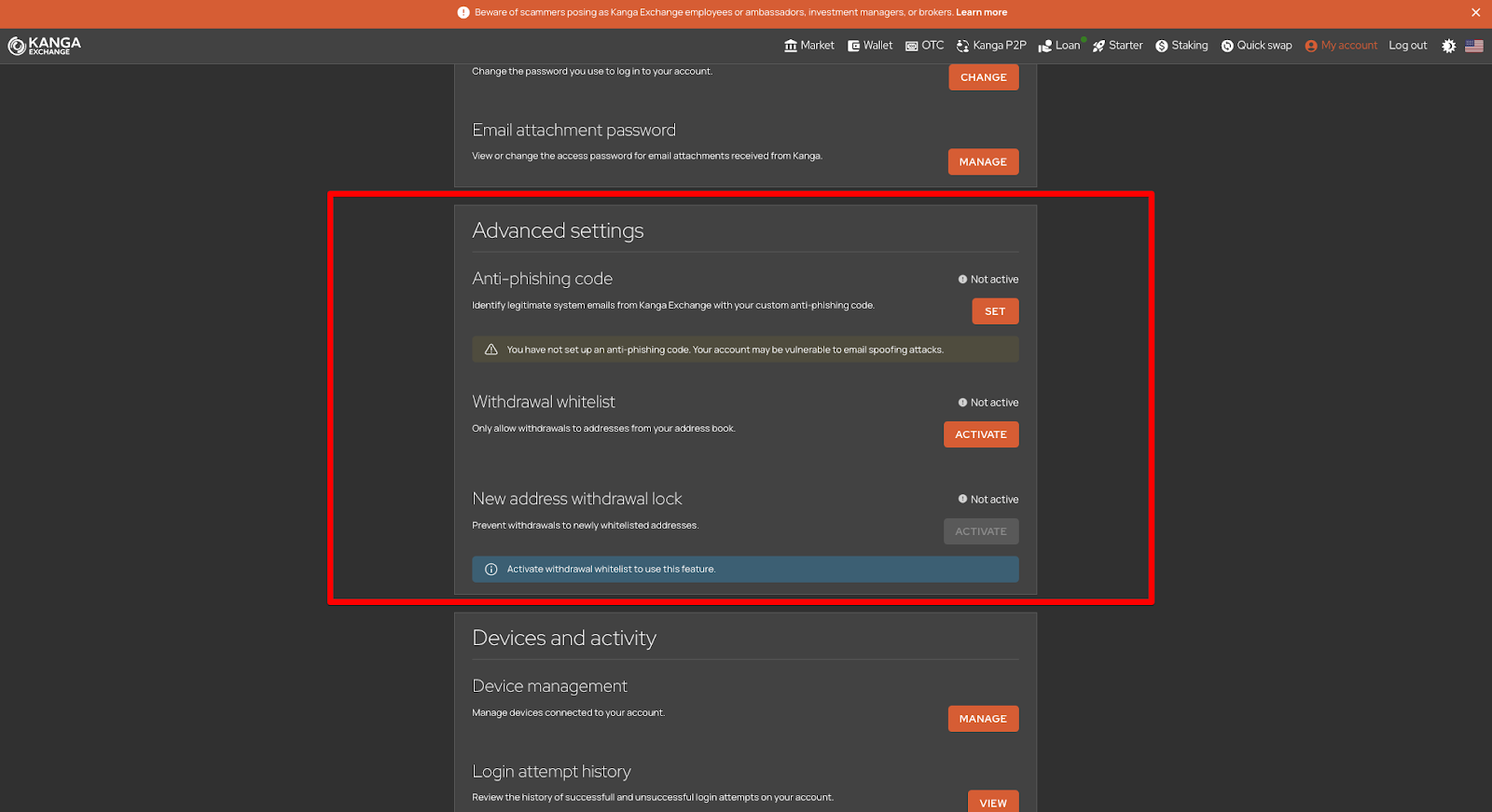 crypto exchange security features Philippines