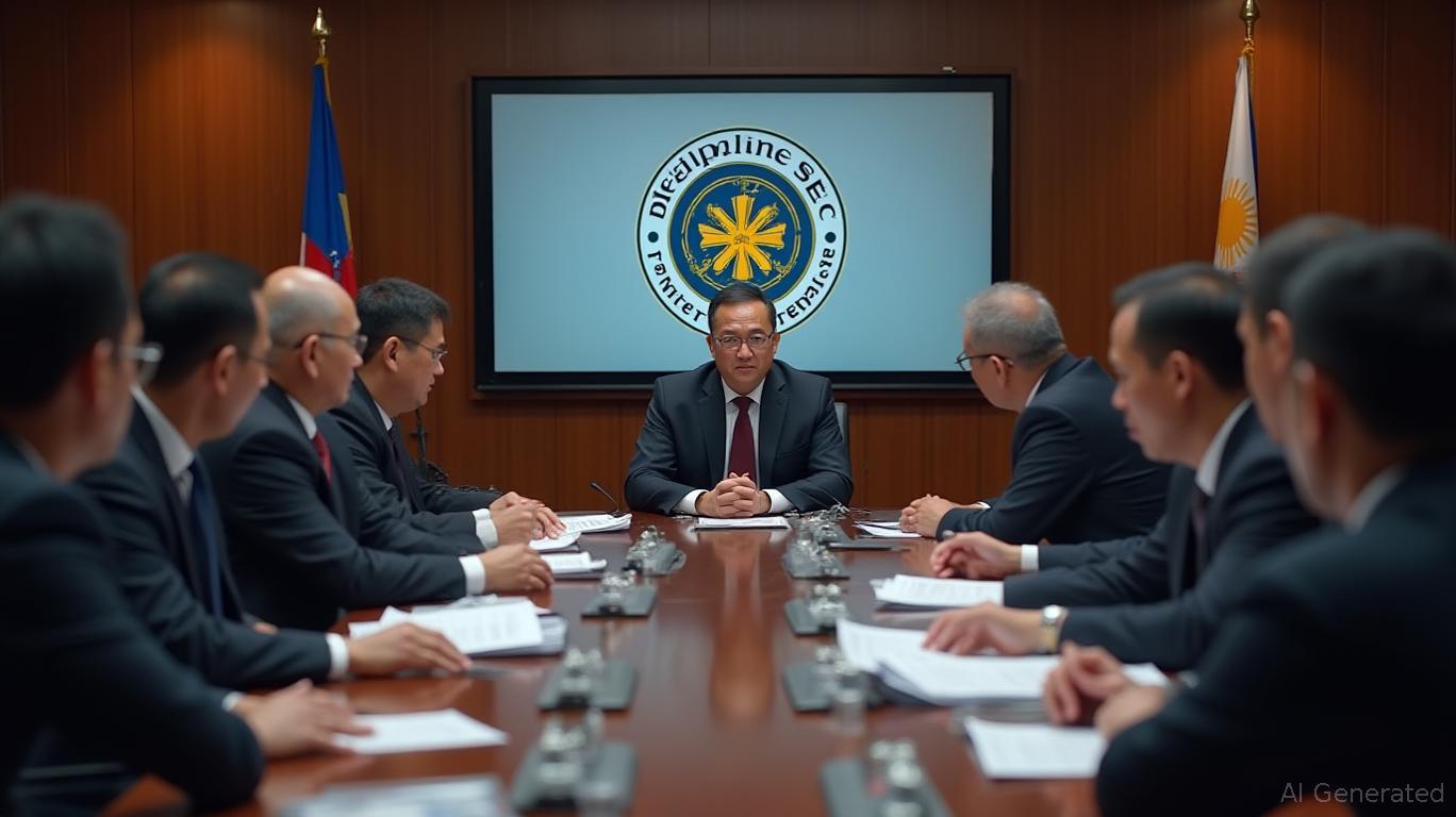 Philippines SEC press conference on crypto regulations