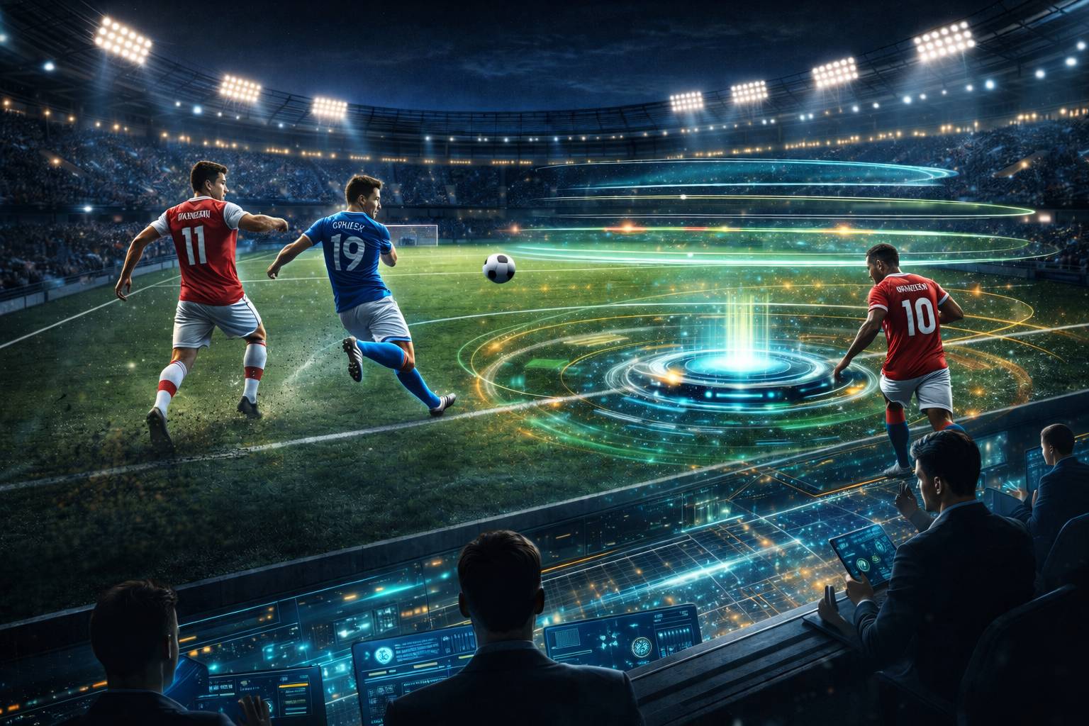 live in-play soccer betting micro events blockchain