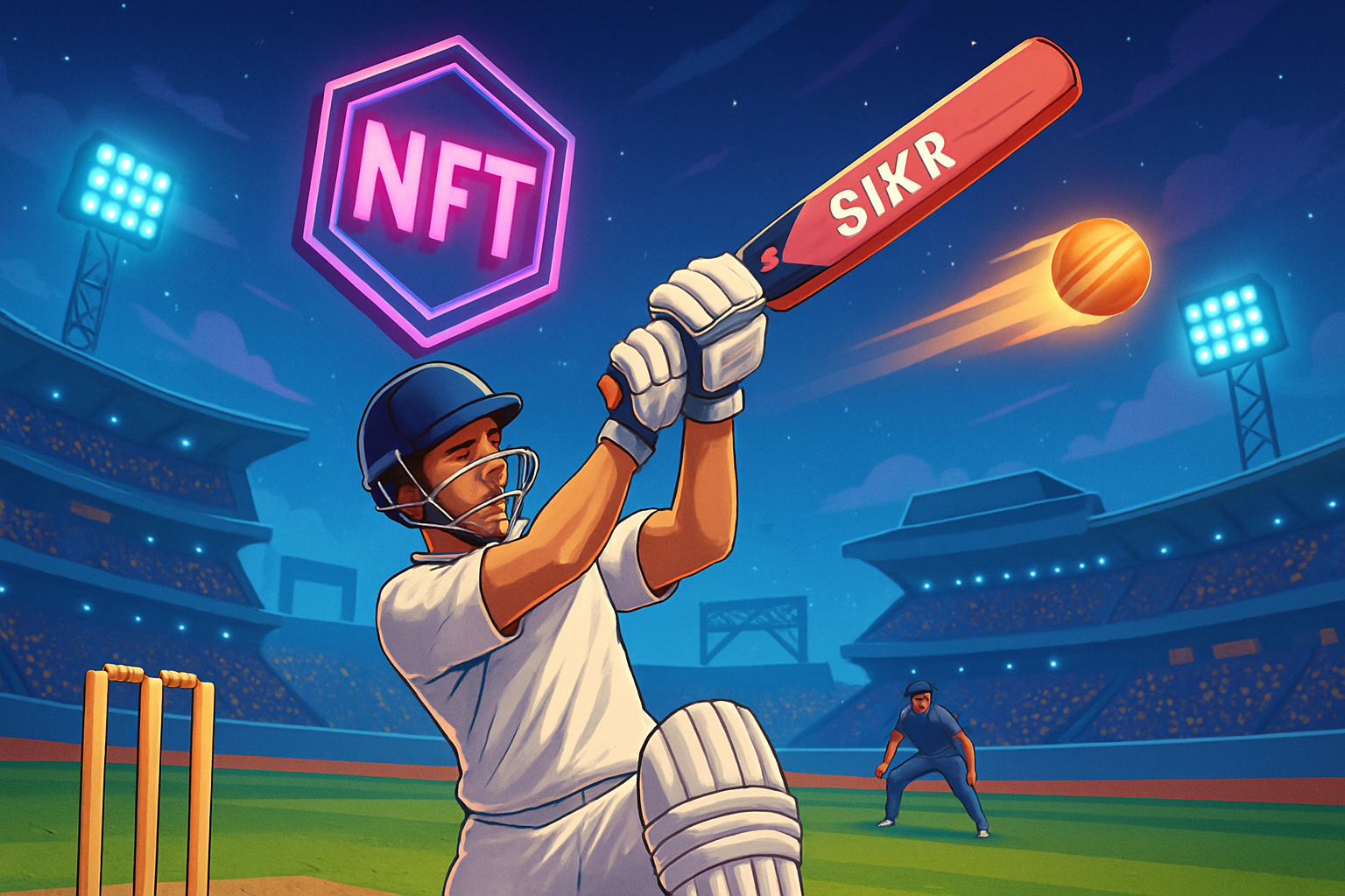 SIXR cricket platform NFT gameplay