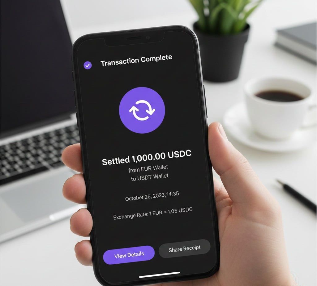 Revolut USDT swap stablecoin