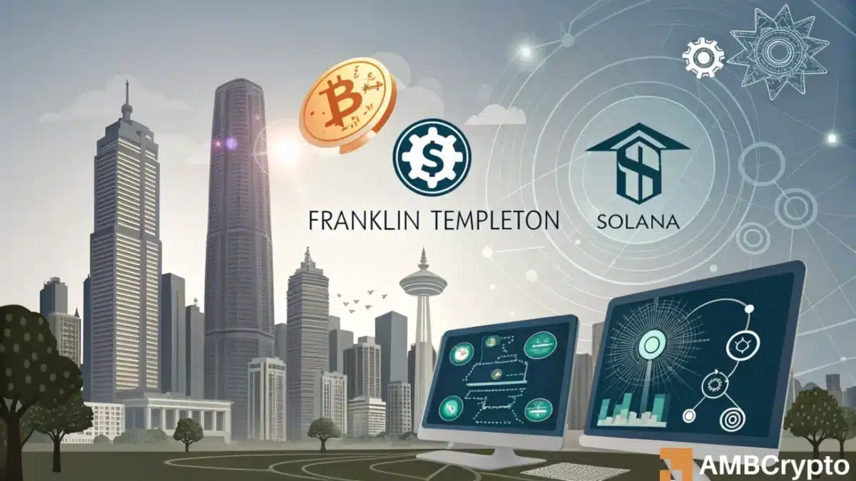 Solana institutional adoption BlackRock Franklin Templeton