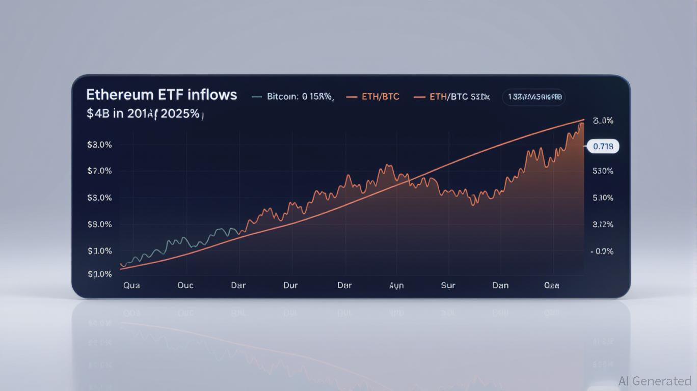 crypto ETF liquidity inflows DeFi chart
