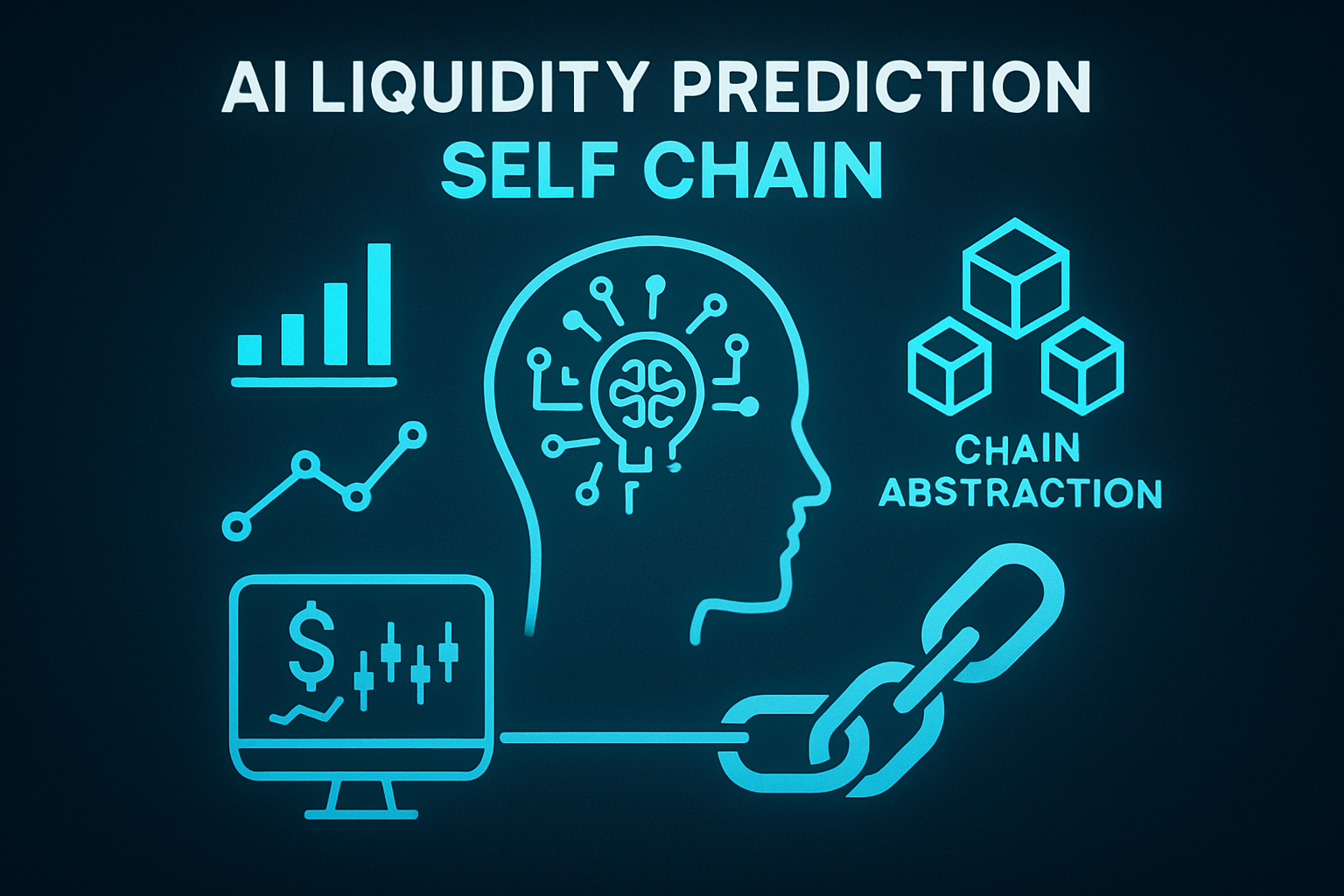 AI liquidity prediction Self Chain chain abstraction