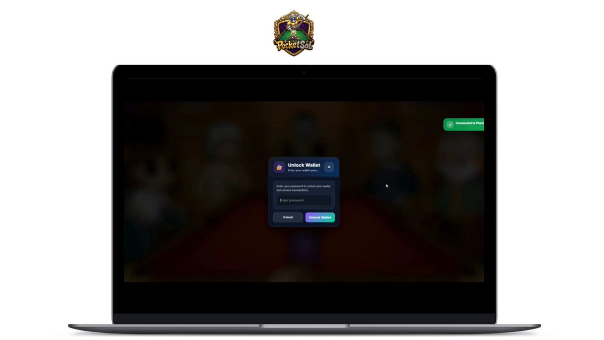 PocketSol 8-Ball Solana gameplay