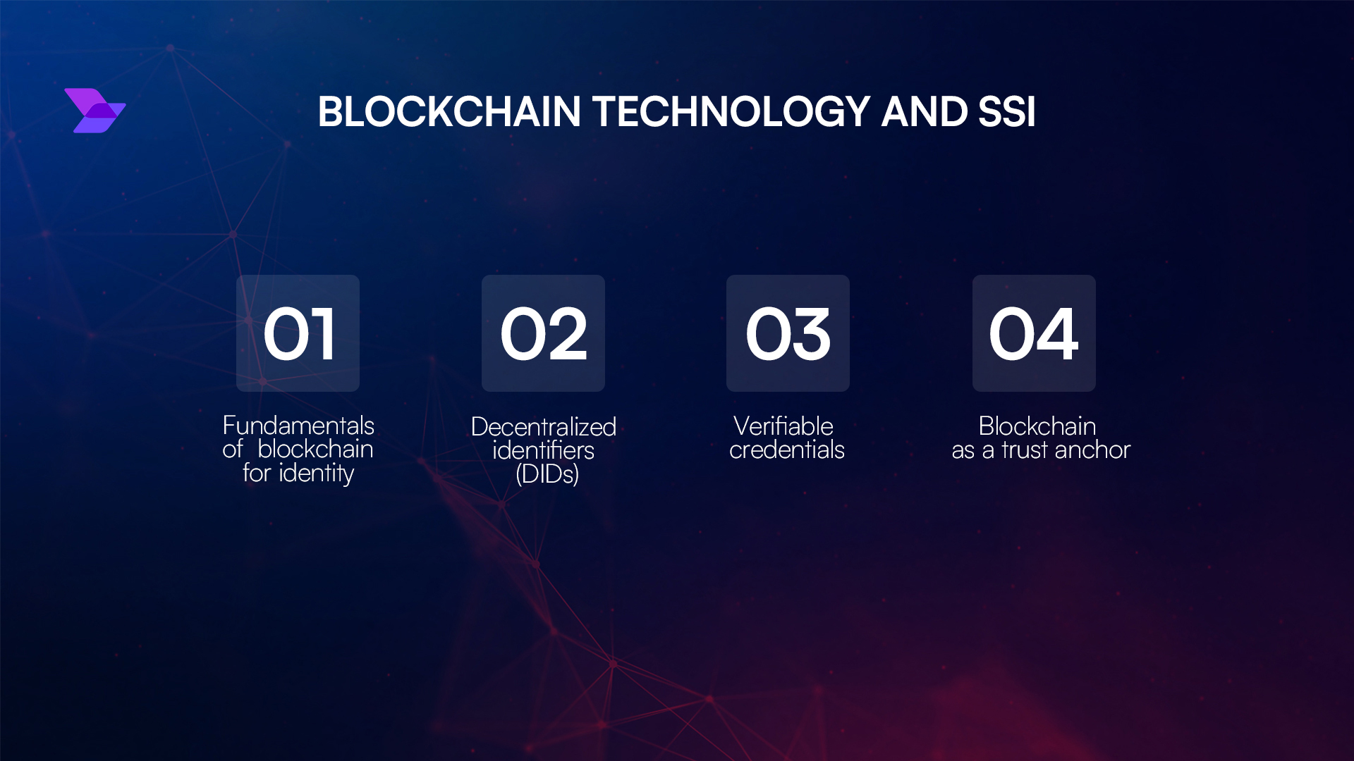 privacy identity linking blockchain CCI Demos